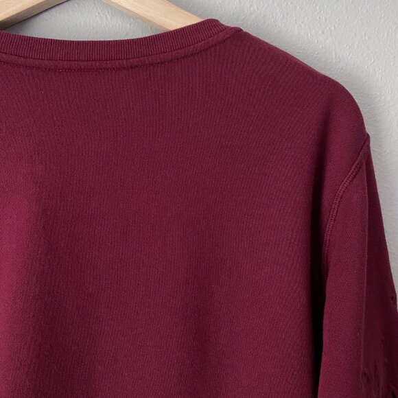 Johnny Was Isadora Thermal Sweatshirt Embroidered Floral Boho Size S - Picture 8 of 12